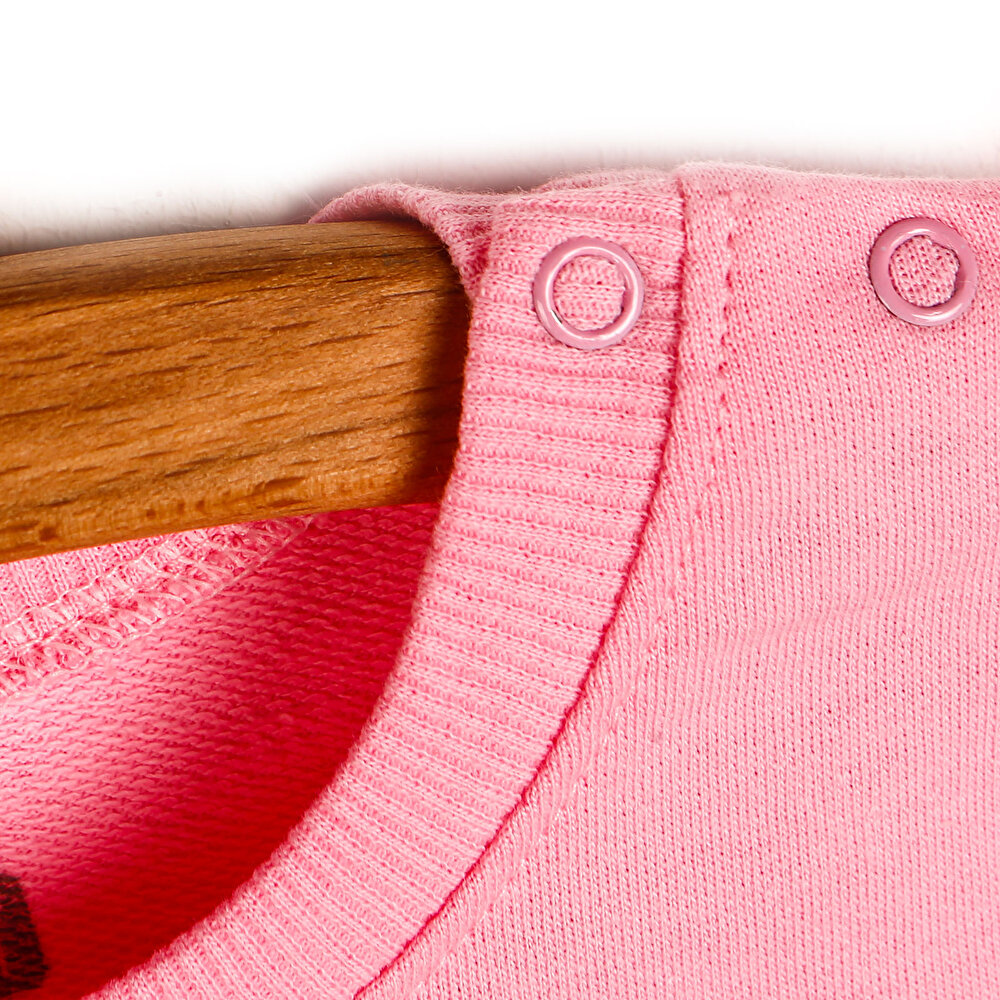 Flower Power Sweatshirt-Pantolon Kız Bebek