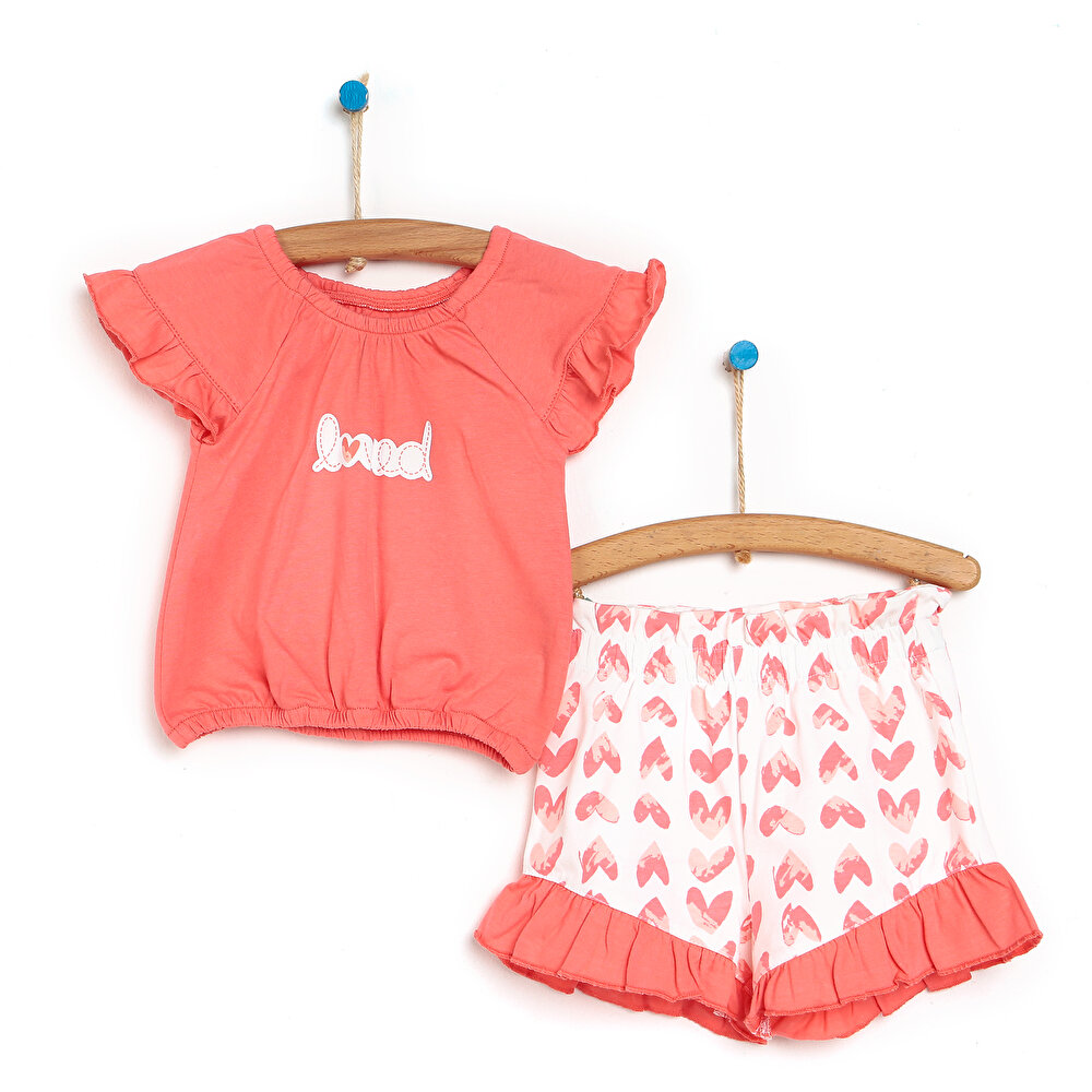 Love Bluz-Şort Kız Bebek