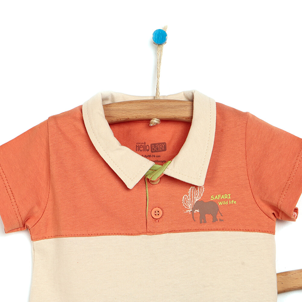 Safari Tshirt-Şort Erkek Bebek