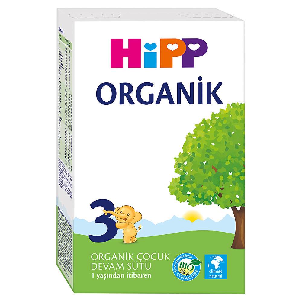 3 Organik Çocuk Devam Sütü 300 gr 1+ Yaş