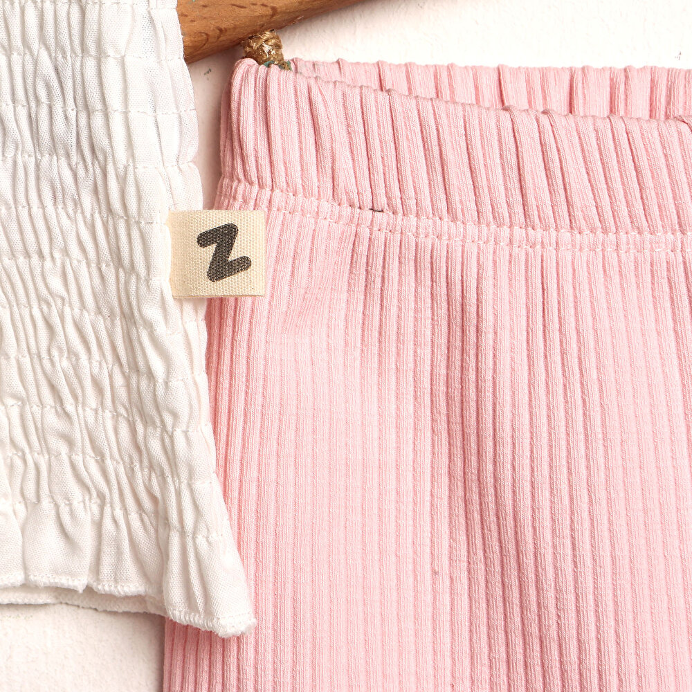 Ice Cream & Cupcake Bluz - Tayt Takım Kız Bebek