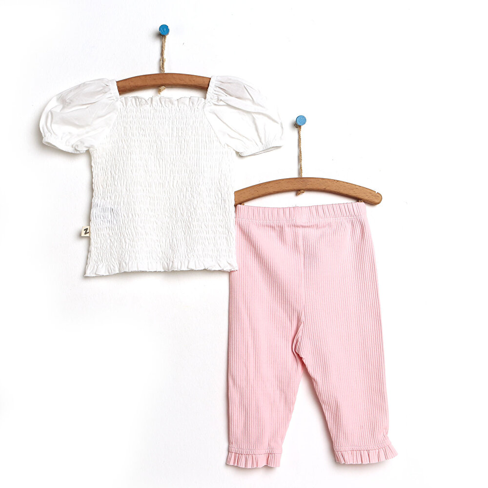 Ice Cream & Cupcake Bluz - Tayt Takım Kız Bebek