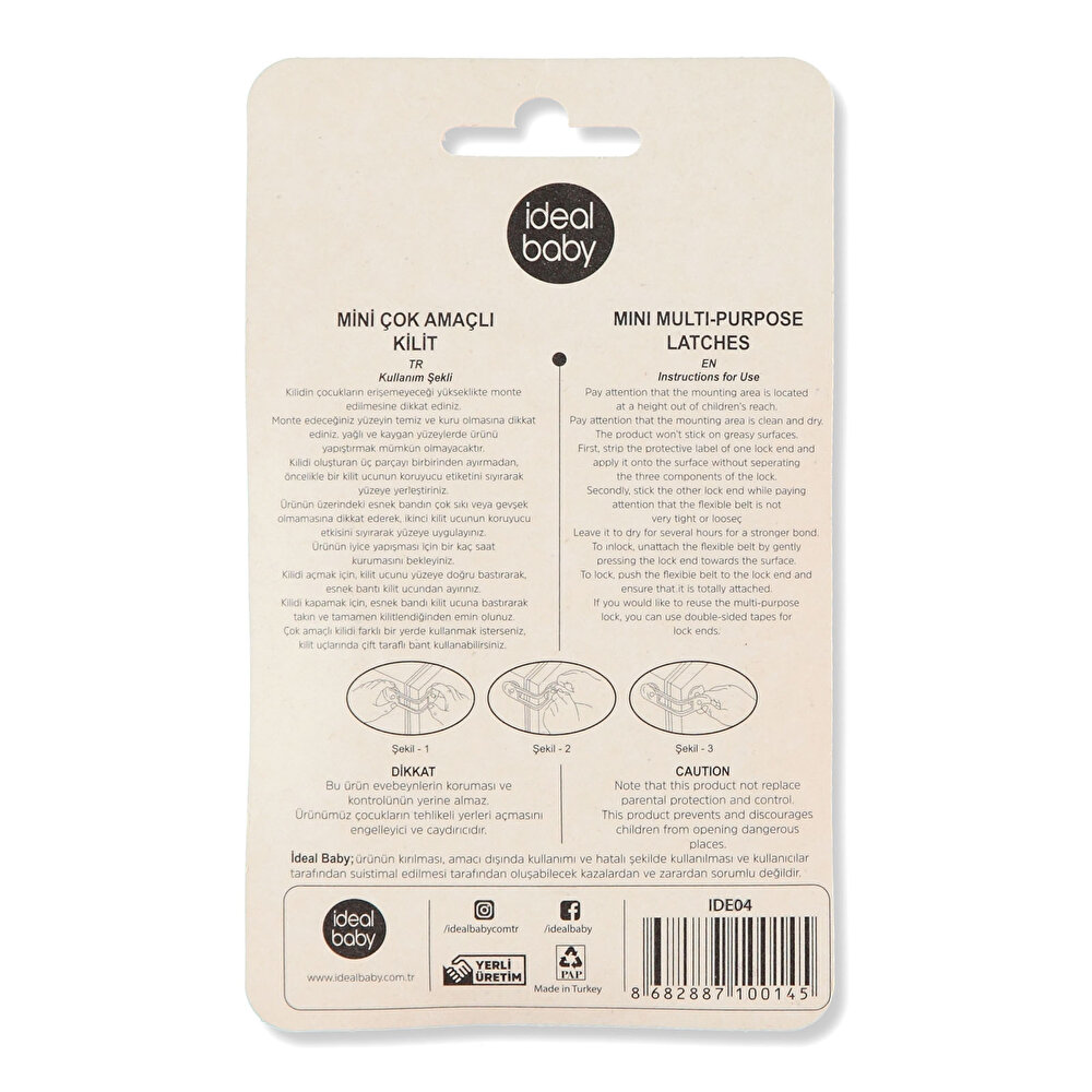 Mini Çok Amaçlı Kilit