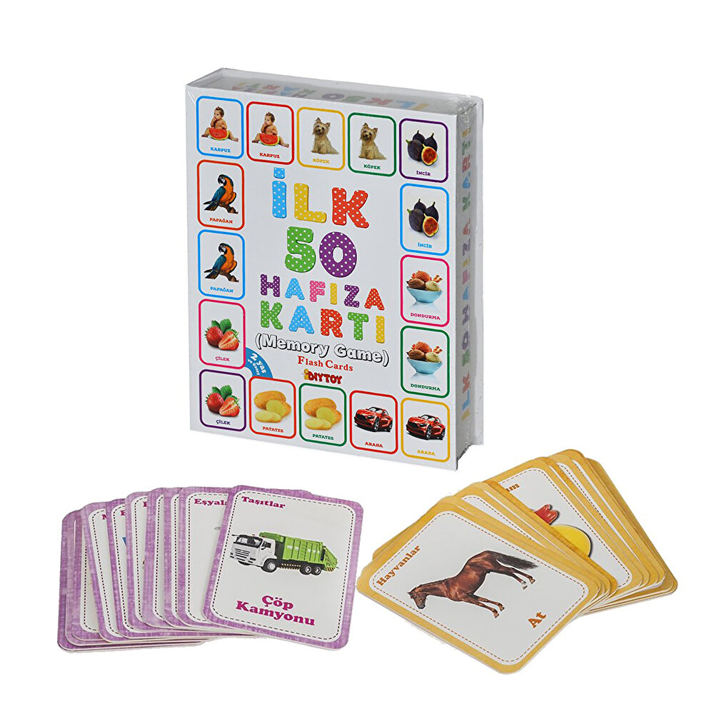 Dıy Toy İlk 50 Hafıza Kartı