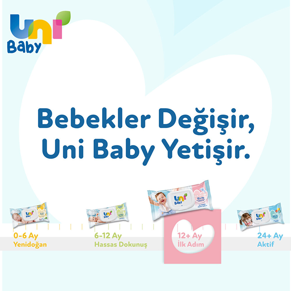 İlk Adım Islak Mendil 24x52 Adet