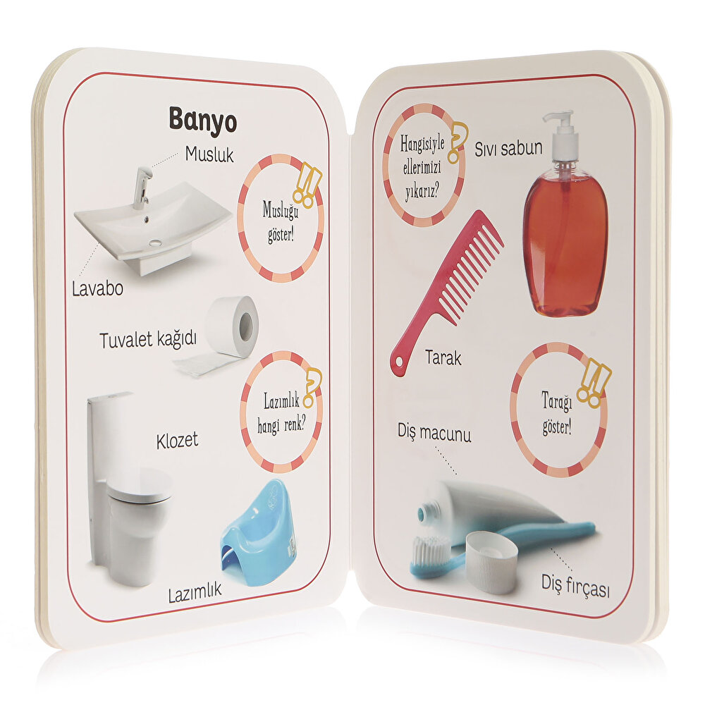 İlk Adımlar Dizisi 4lü Eğitici Bebek Kitap Seti