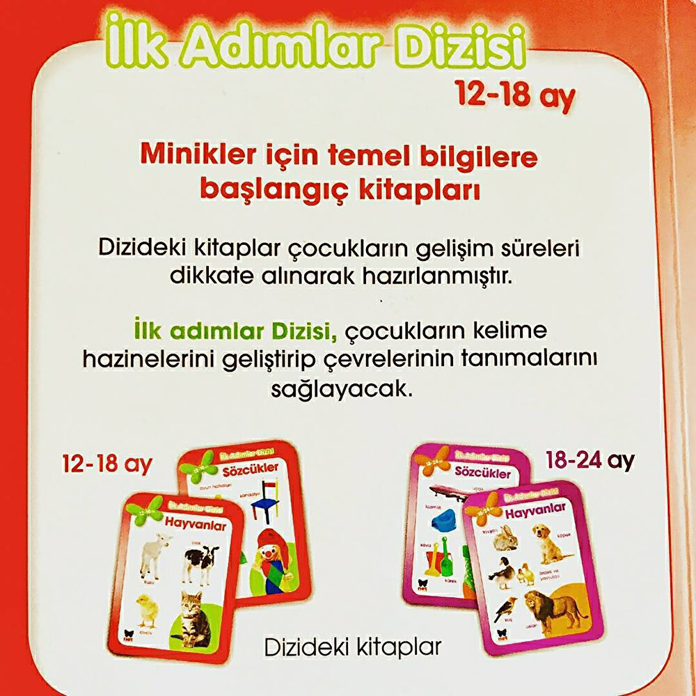NET İlk Adımlar Dizisi Eğitici Bebek Kitabı