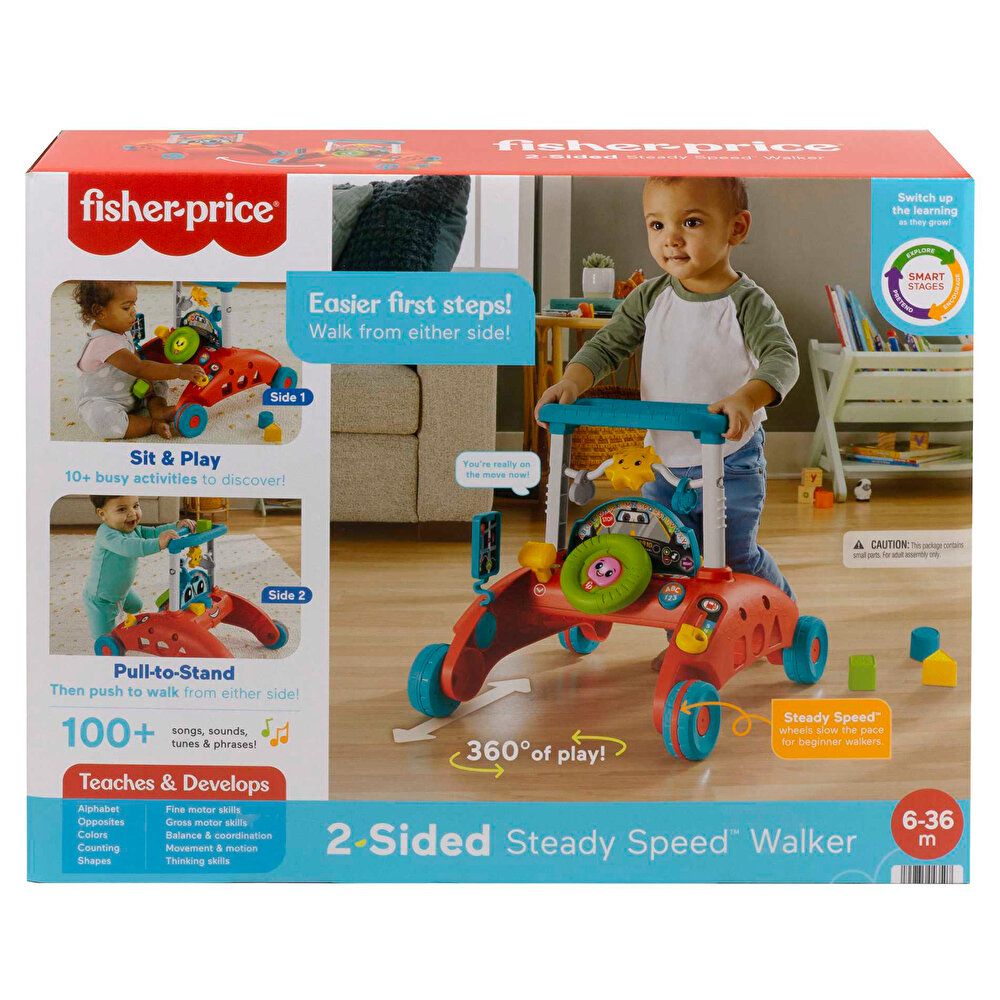 Fisher Price İlk Arabam Çift Yönlü Yürüteç