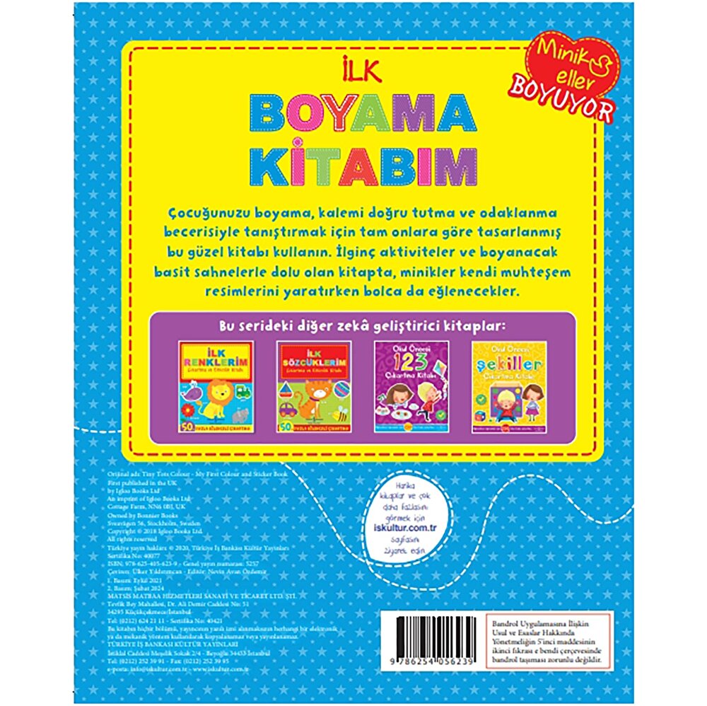 İlk Boyama Kitabım