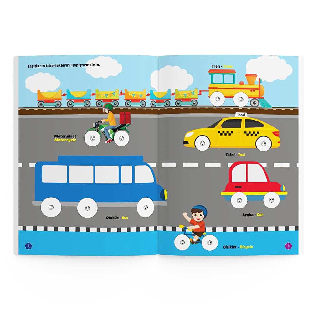 İlk Sticker Kitabım Seti (Stickerlı 3 Kitap)