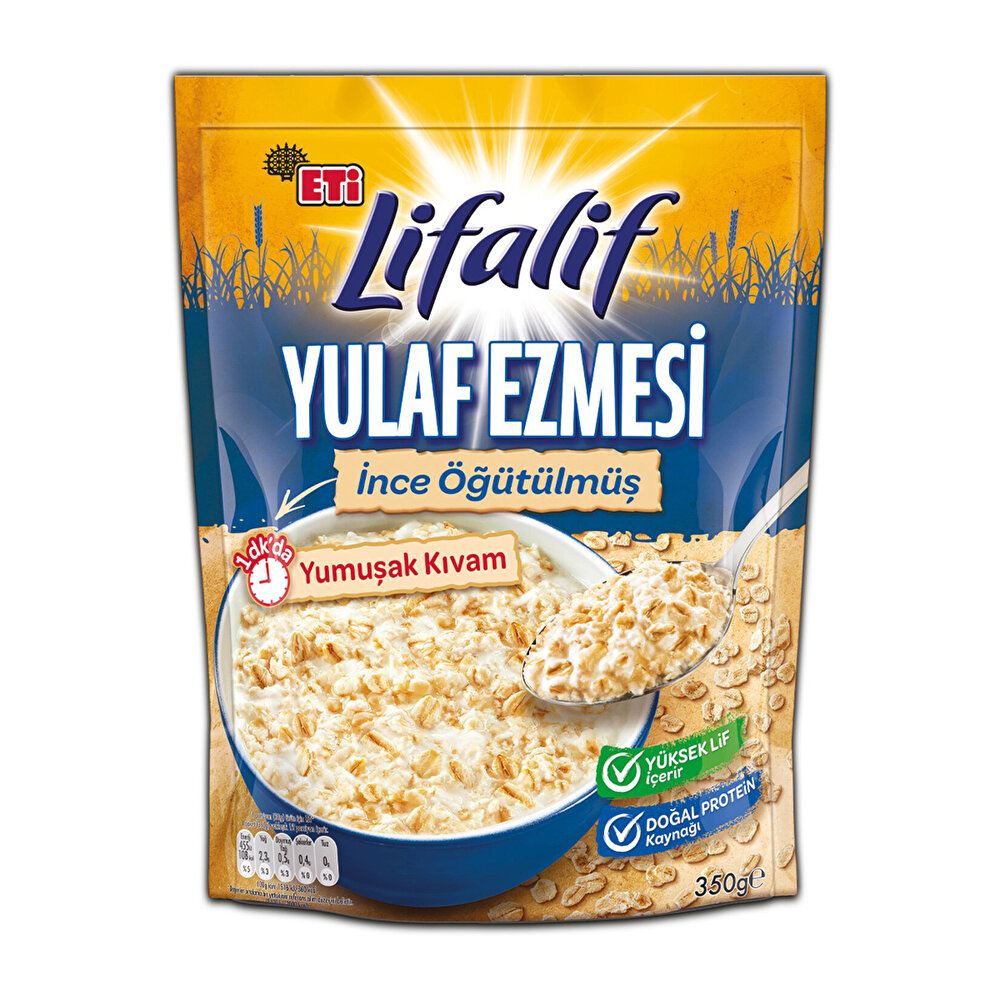 Lifalif İnce Öğütülmüş Yulaf Ezmesi 350 Gr