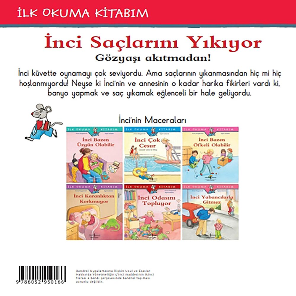 İnci Saçlarını Yıkıyor