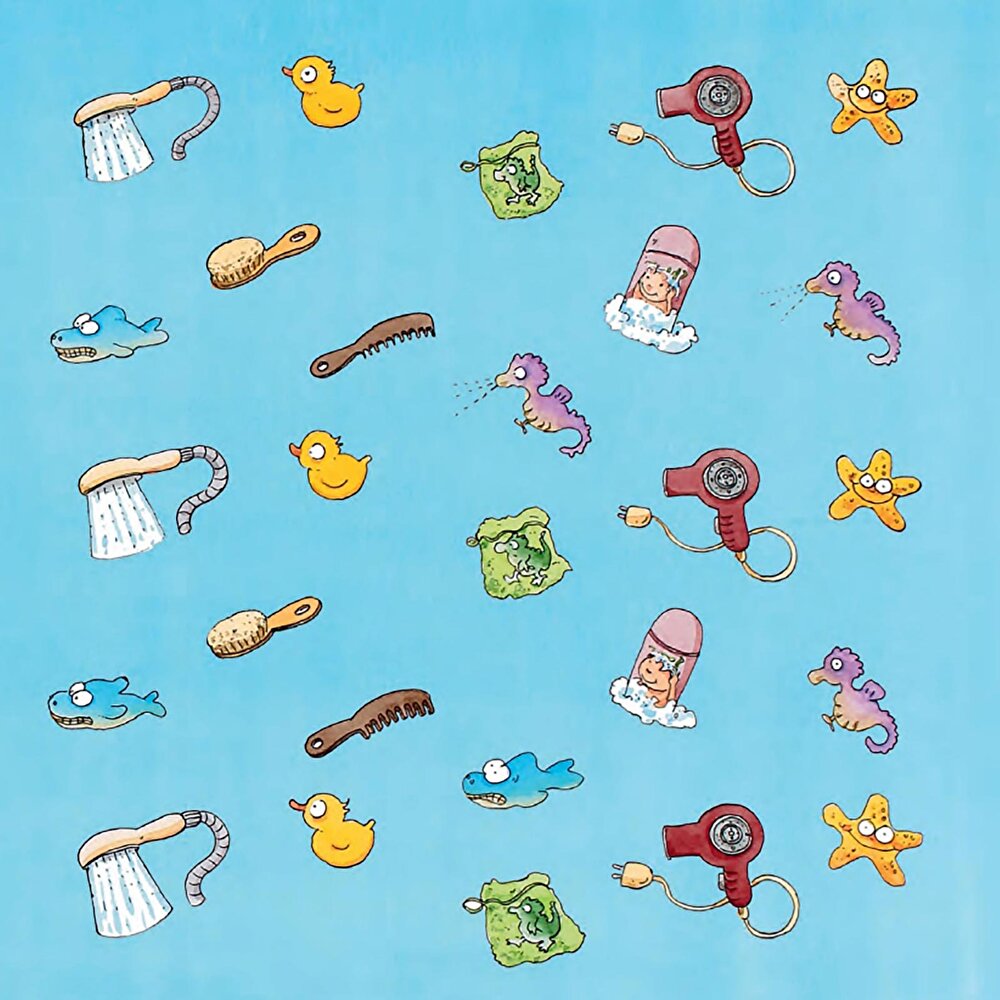 İnci Saçlarını Yıkıyor