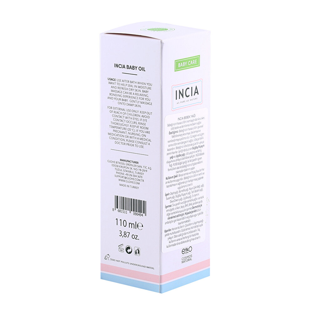 Doğal Bebek Yağı 110 ml