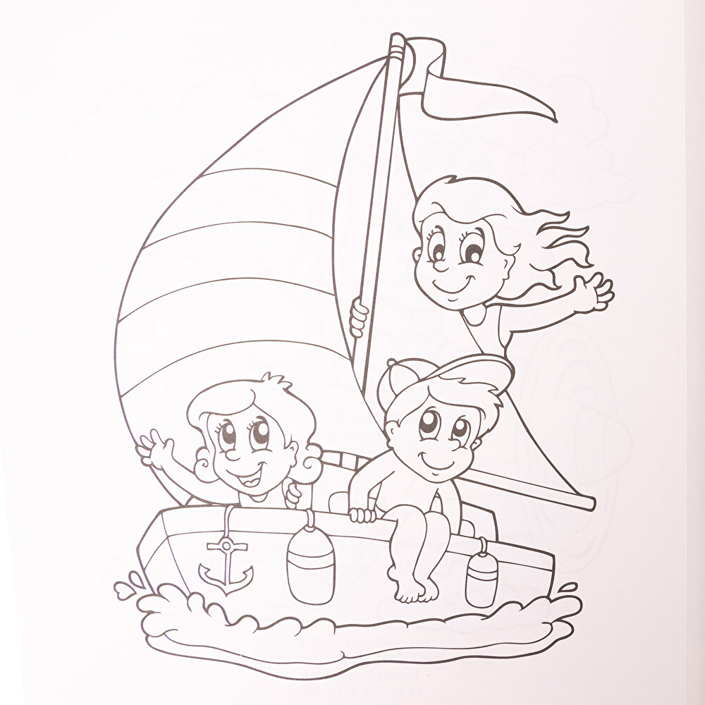 İnteraktif Boyama Kitabı 1