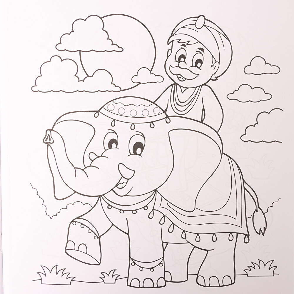 İnteraktif Boyama Kitabı 1