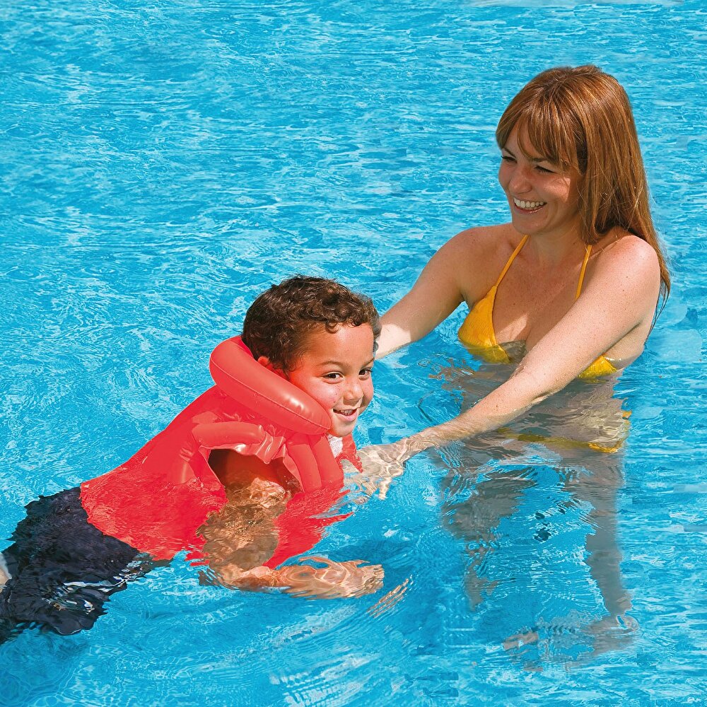 İntex IY58671 Yakalı Kırmızı Yelek 50x47 cm