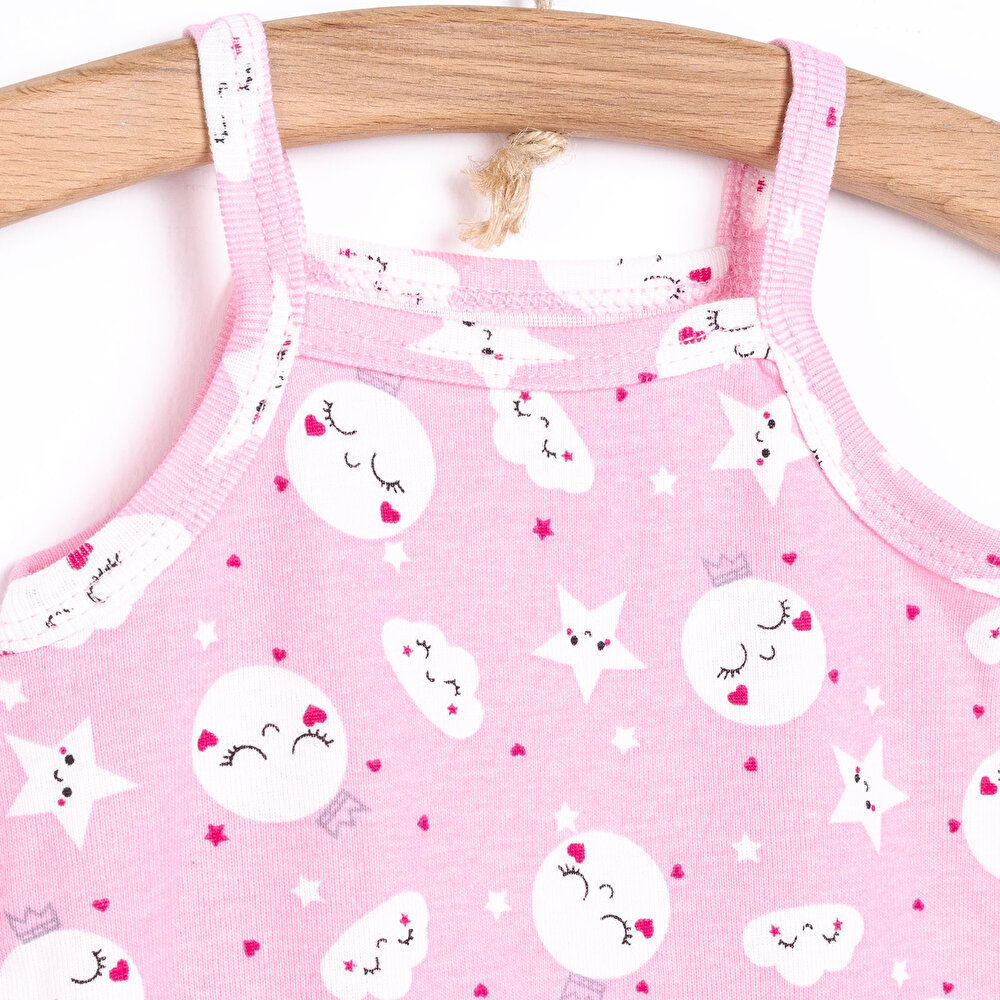 İp Askılı Body Metraj Kız Bebek