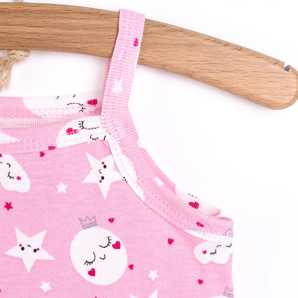 İp Askılı Body Metraj Kız Bebek