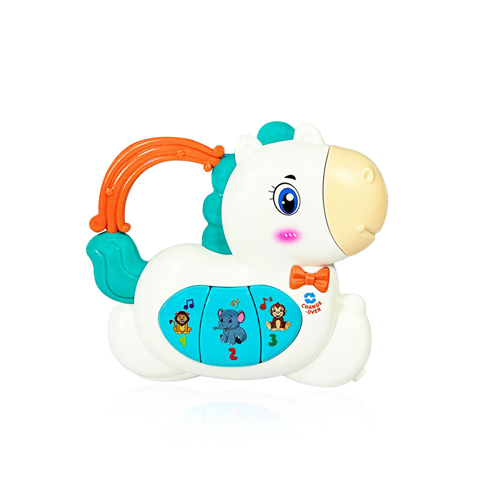 Isıklı Ve Muzıklı At Bebek Pıyanosu