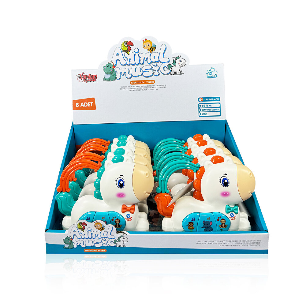 Isıklı Ve Muzıklı At Bebek Pıyanosu