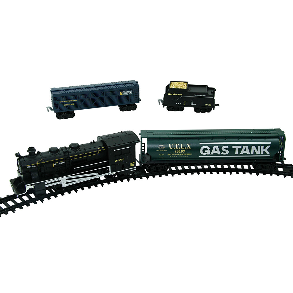 Işıklı ve Sesli 18 Parça Classic Tren