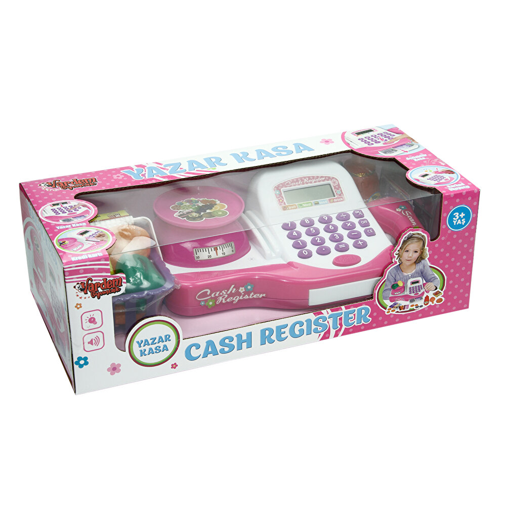 Terazili Işıklı ve Sesli Yazar Kasa Asortili