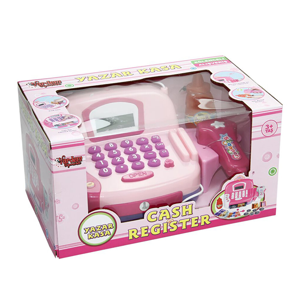 Terazili Işıklı ve Sesli Yazar Kasa Asortili