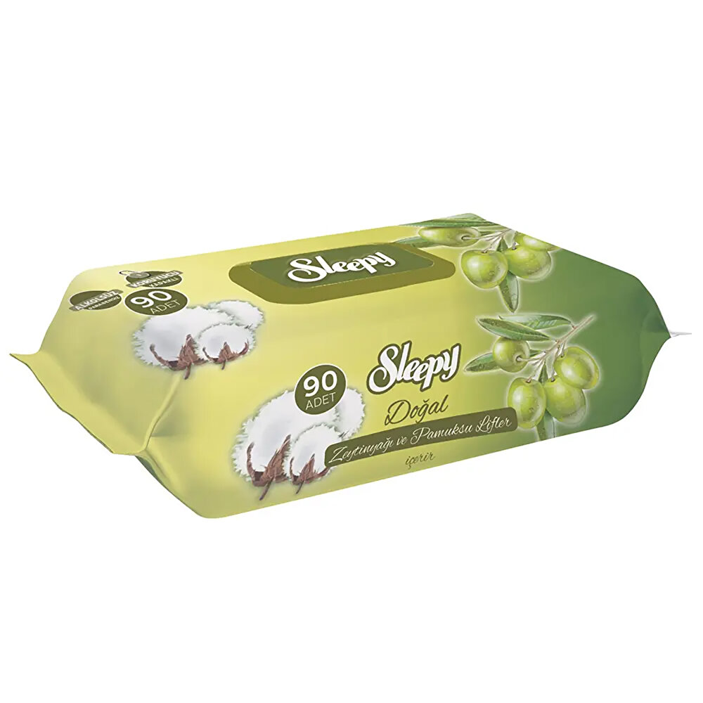 Zeytinyağlı Bebek Islak Mendil 90 Adet