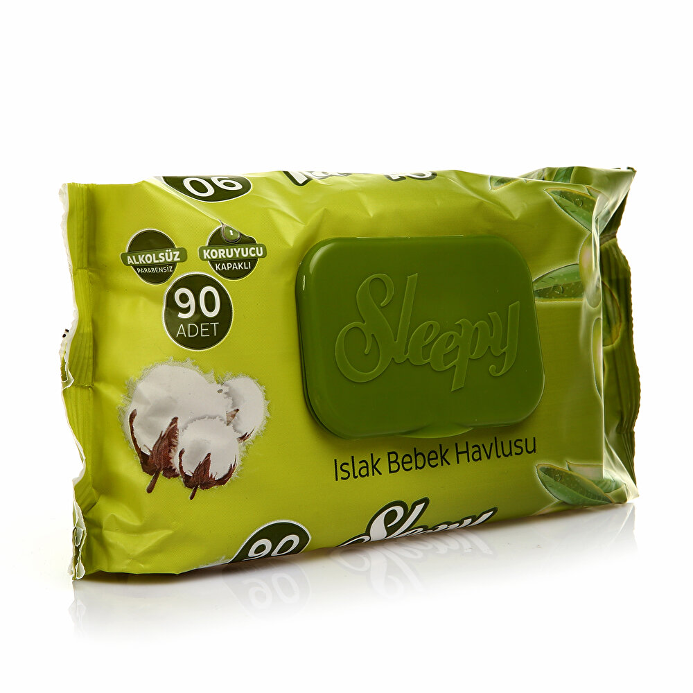 Zeytinyağlı Bebek Islak Mendil 90 Adet