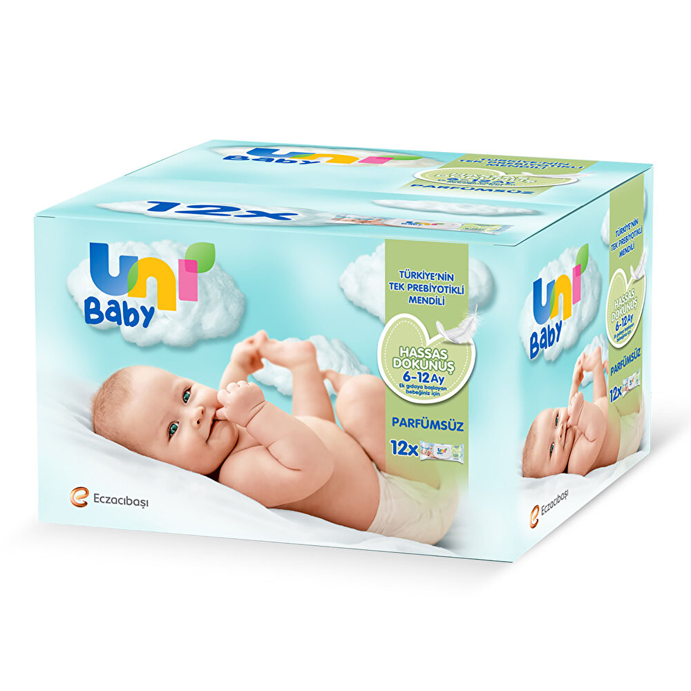 Hassas Dokunuş Bebek Islak Mendil 6-12 Ay 12x52 Adet