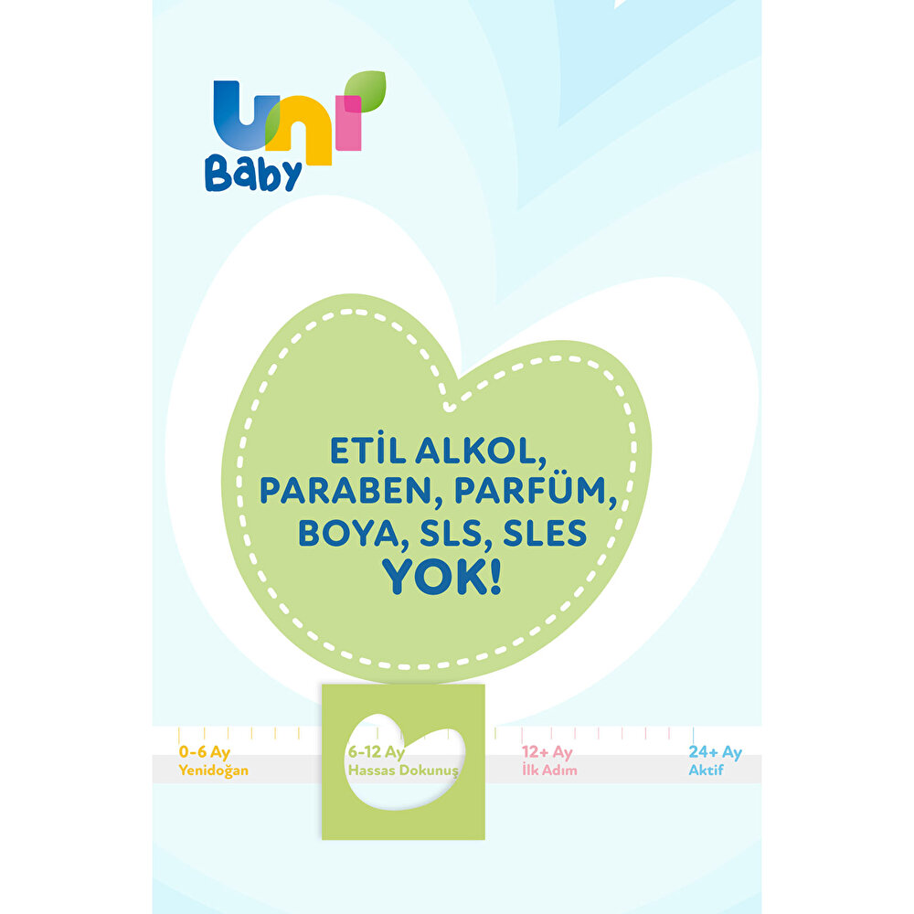 Hassas Dokunuş Bebek Islak Mendil 6-12 Ay 12x52 Adet
