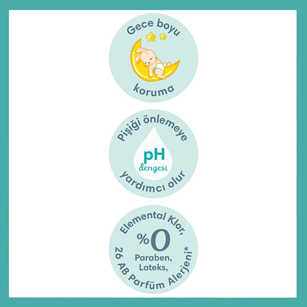 Bebek Bezi Aktif Bebek 4 Beden Maxi Ekonomik Paket 9-14 kg 54 Adet