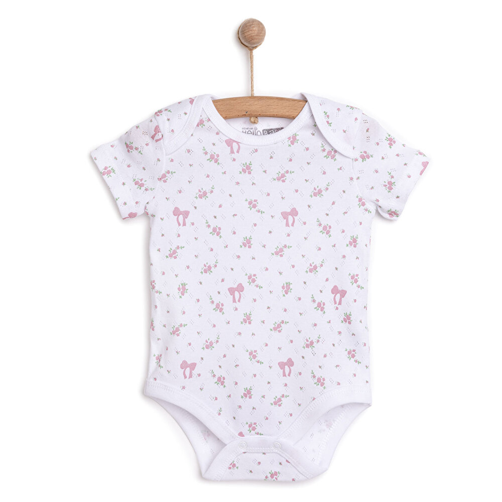 Jakarlı Kısa Kol Body