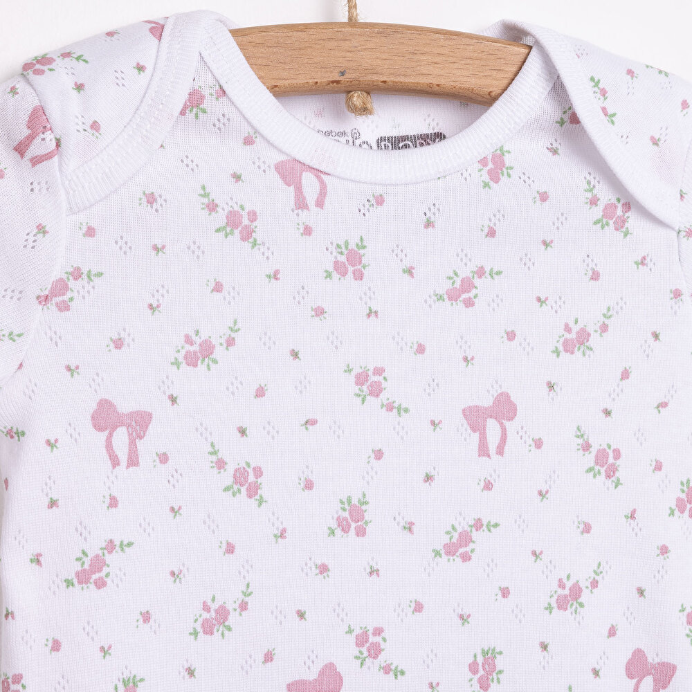 Jakarlı Kısa Kol Body