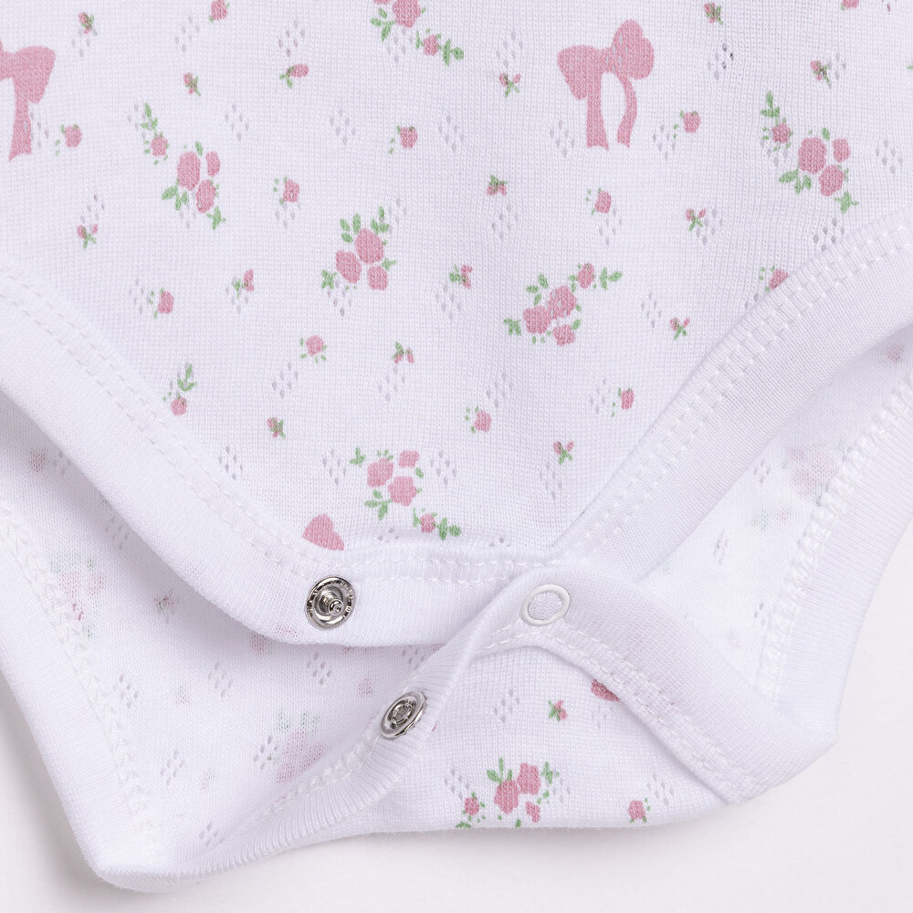 Jakarlı Kısa Kol Body