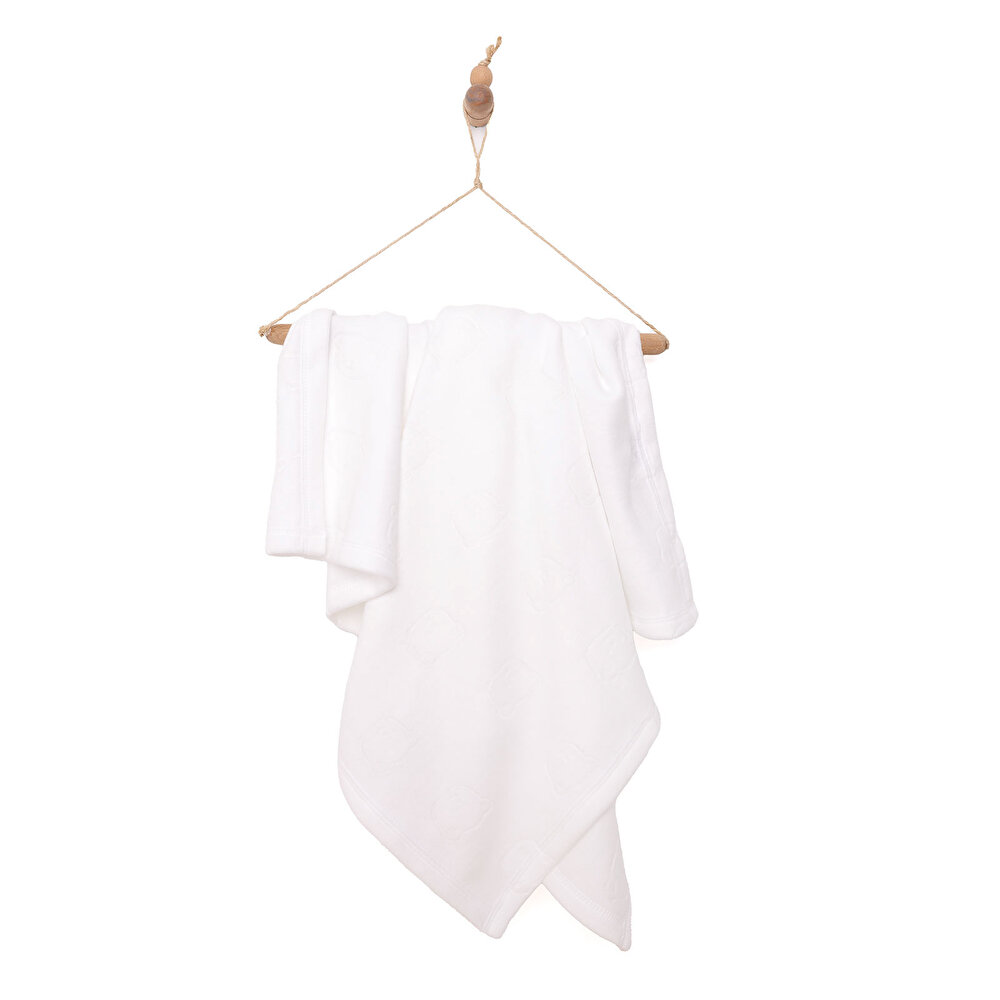 Jakarlı Polar Unisex Battaniye Unisex