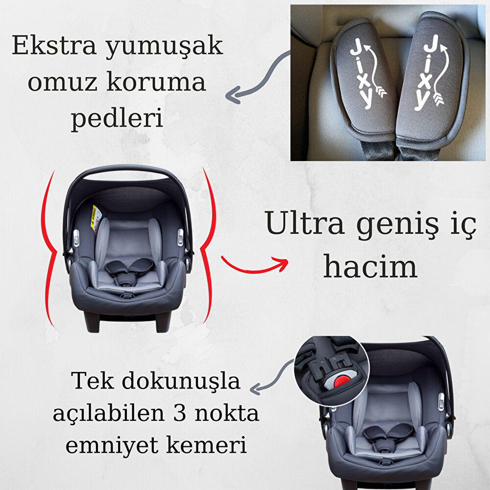 Jixy Hug Oto Koltuğu 0-13 kg