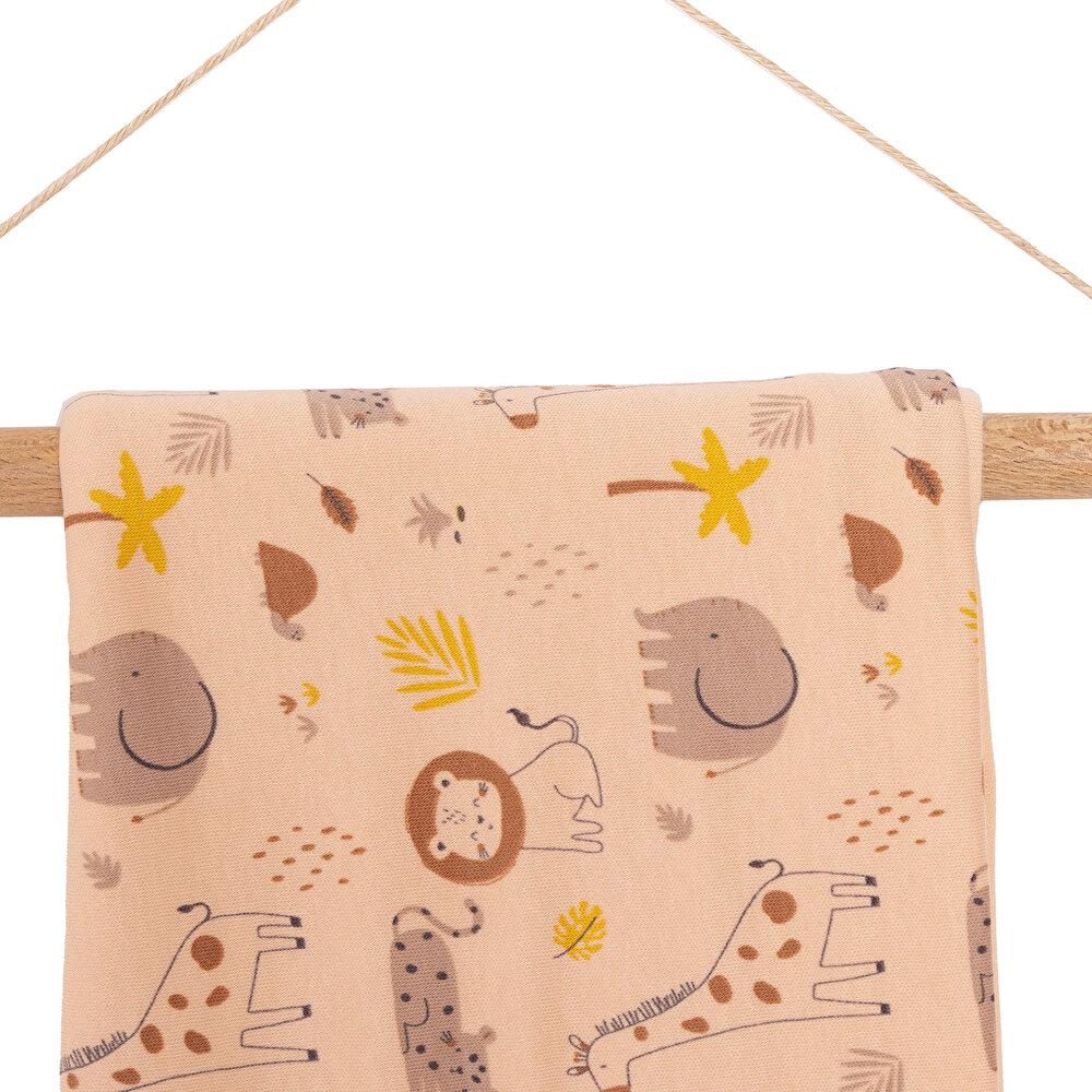 Jungle Desenli Unisex Battaniye Unisex