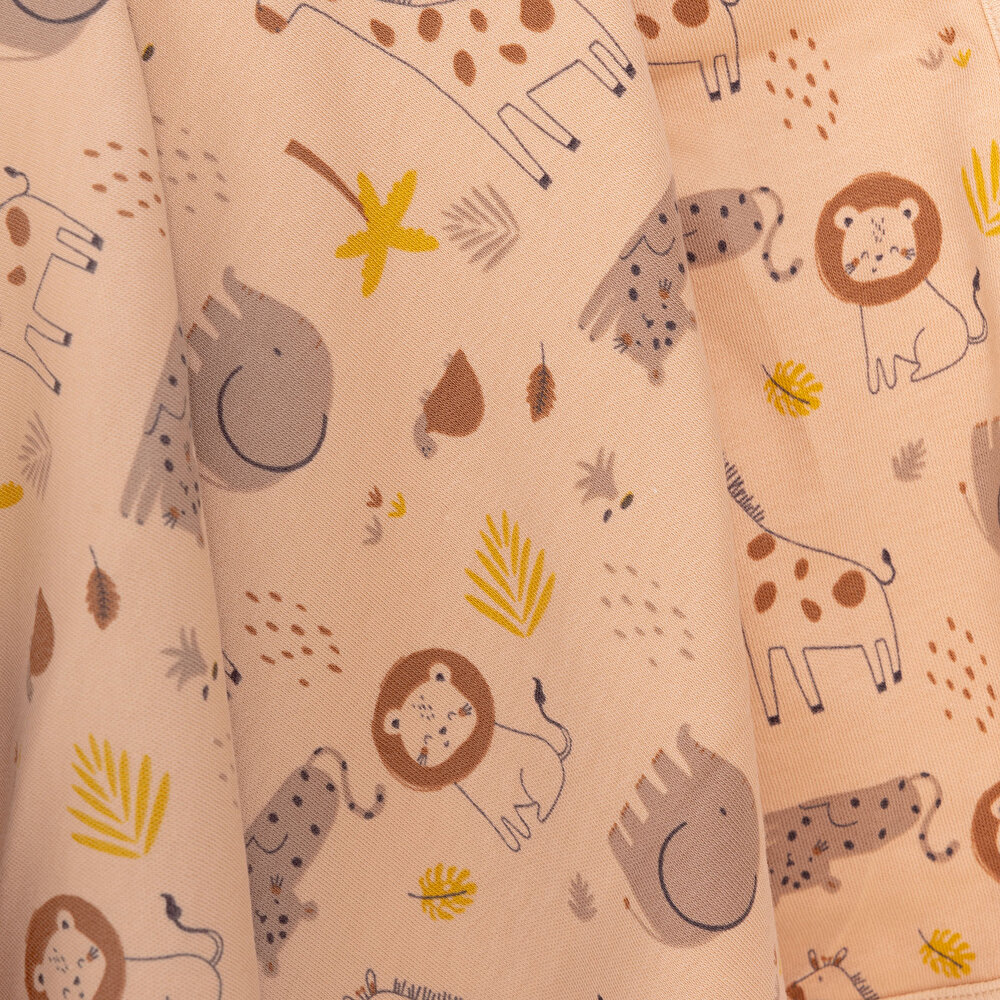 Jungle Desenli Unisex Battaniye Unisex
