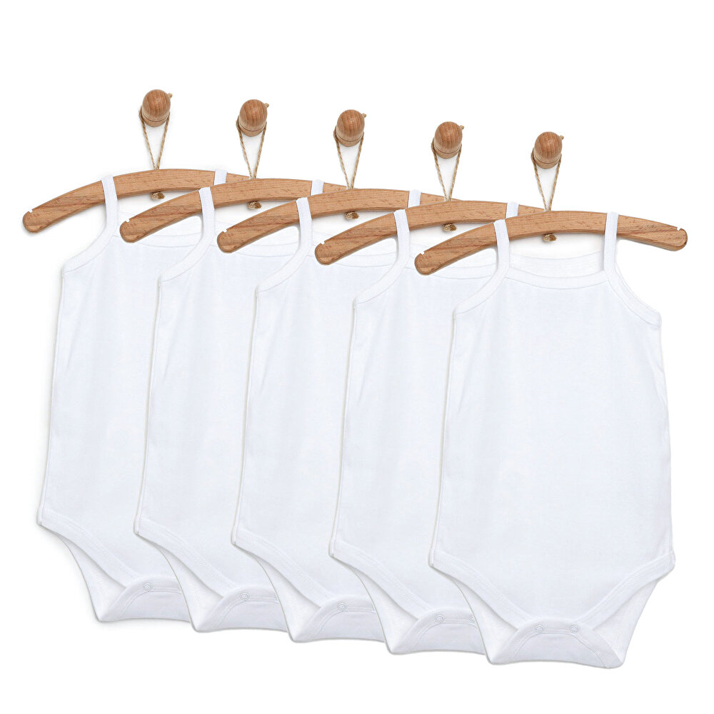 Unisex 5li İp Askılı Body Unisex