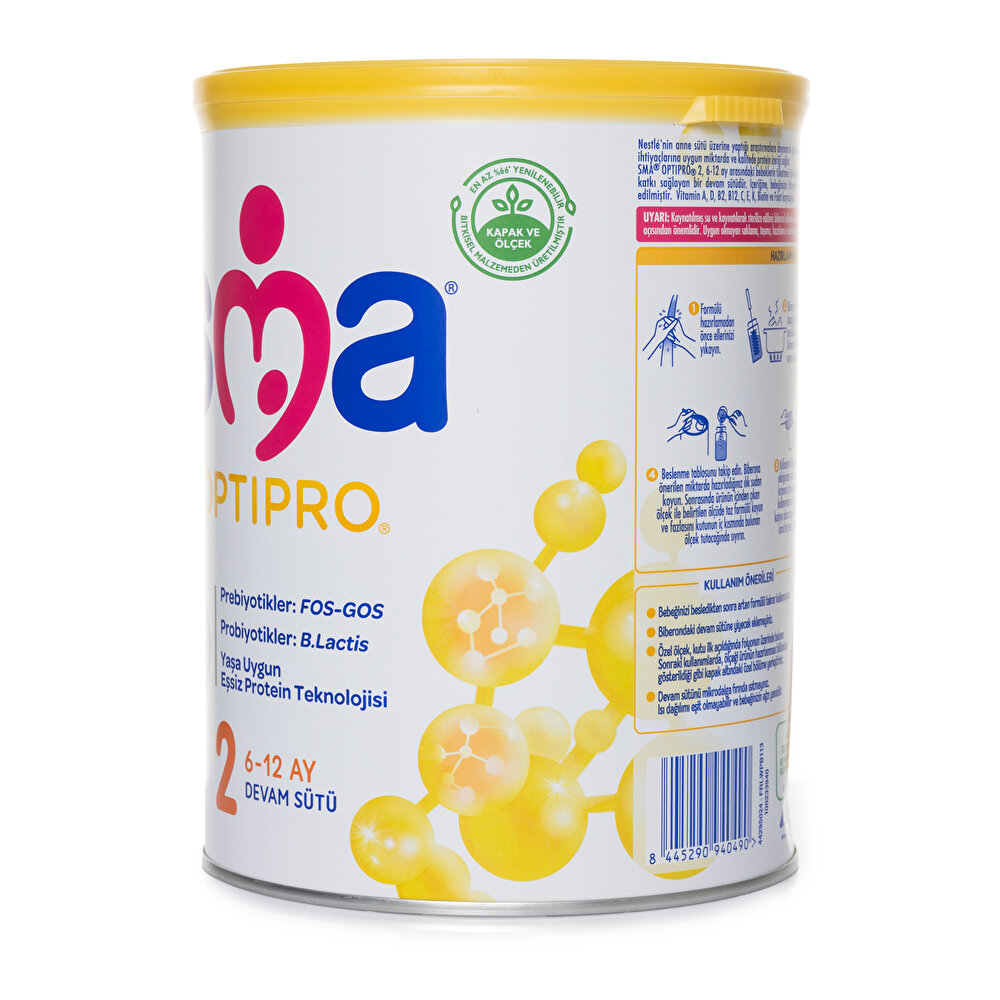 Optipro Probiyotik 2 Bebek Devam Sütü 800 gr 6-12 Ay