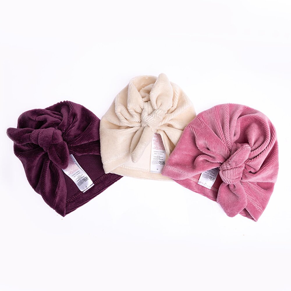 Kadife Kız Bandana Kız Bebek