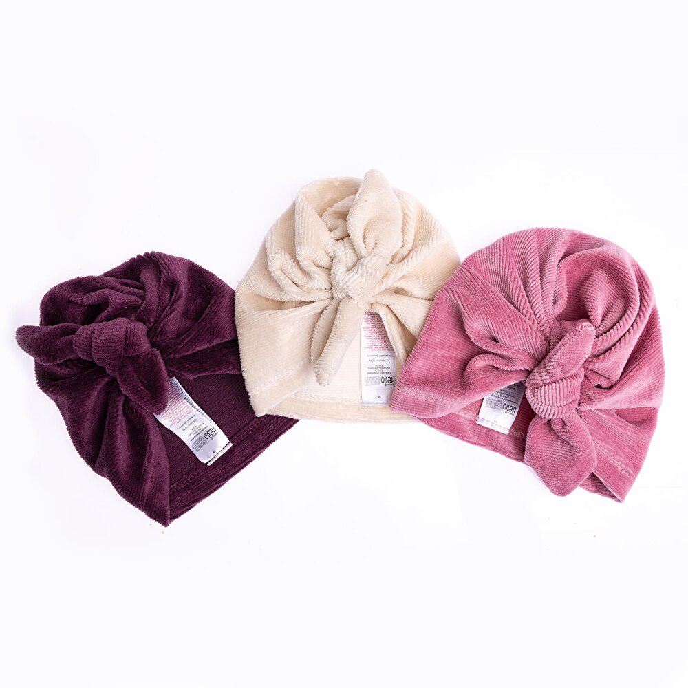 Kadife Kız Bandana Kız Bebek