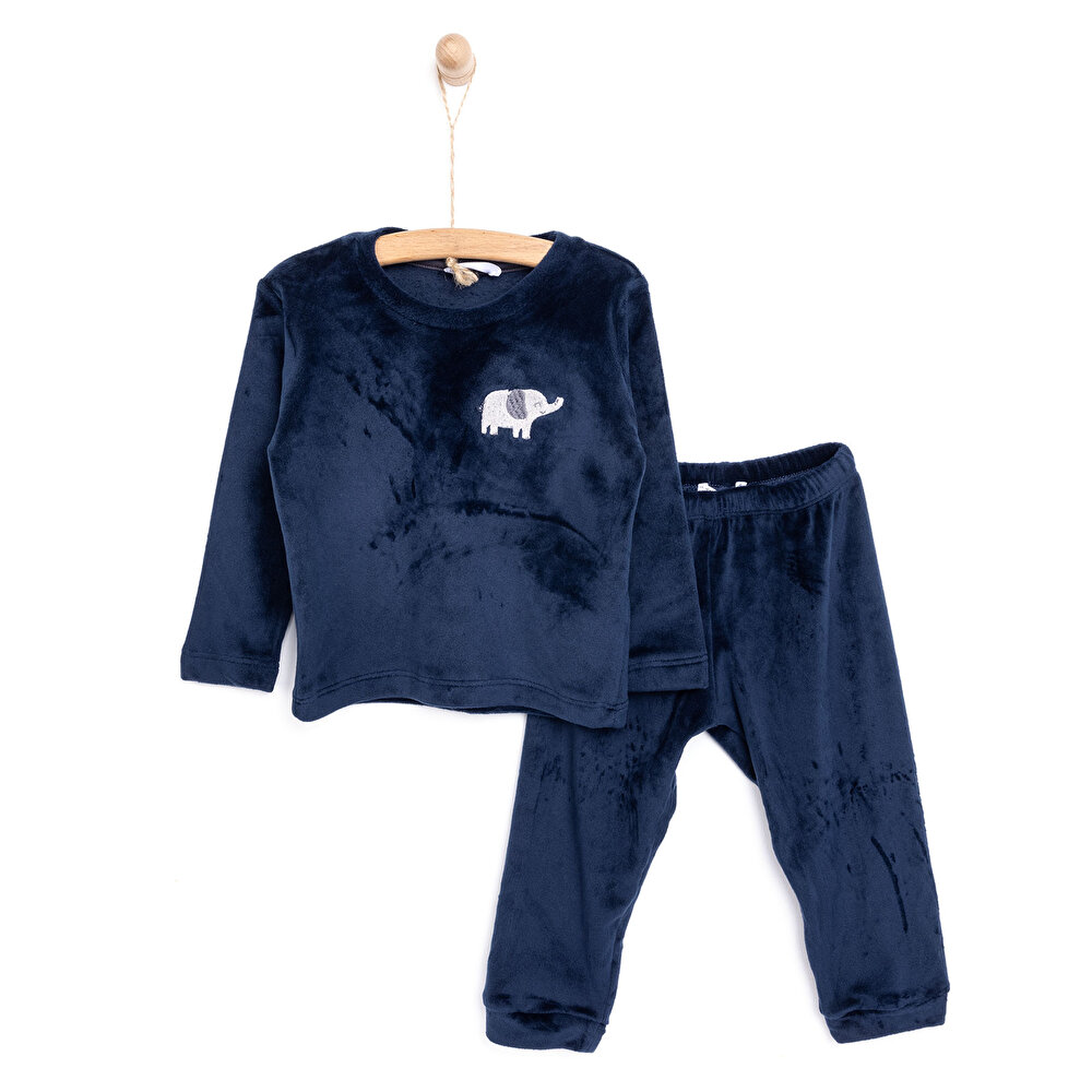 Kadife Pijama Takımı  Erkek Bebek Erkek Bebek