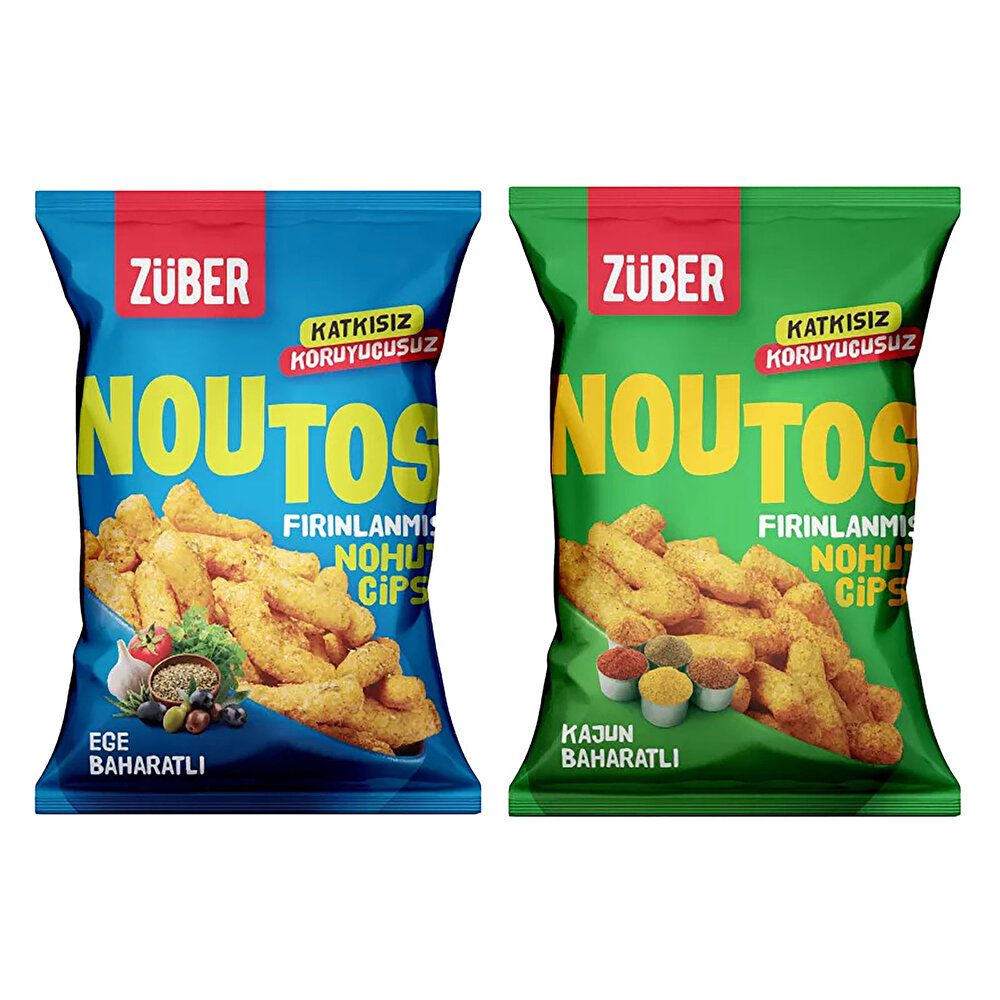 Kajun Baharatlı Fırınlanmış Nohut Cipsi 55 gr