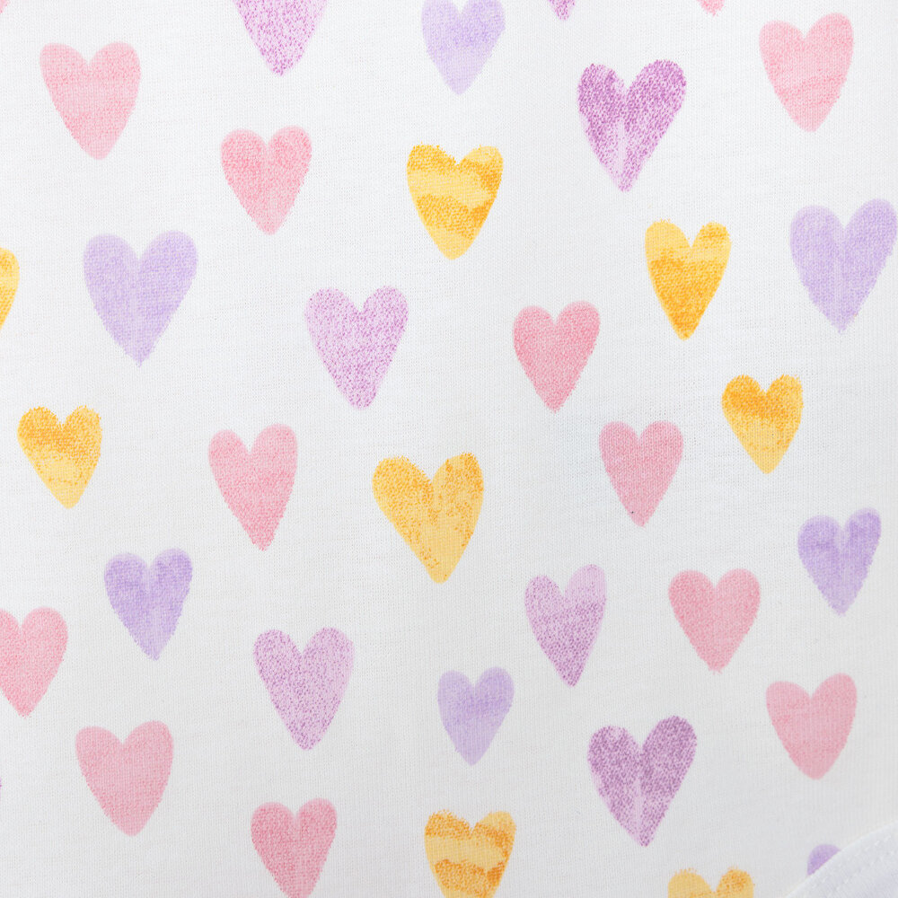 Kalp Desenli İp Askılı Body