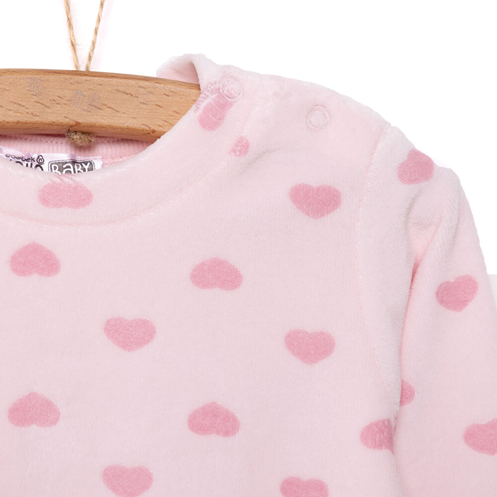 Yenidoğan Kadife Sweatshirt-Pa
