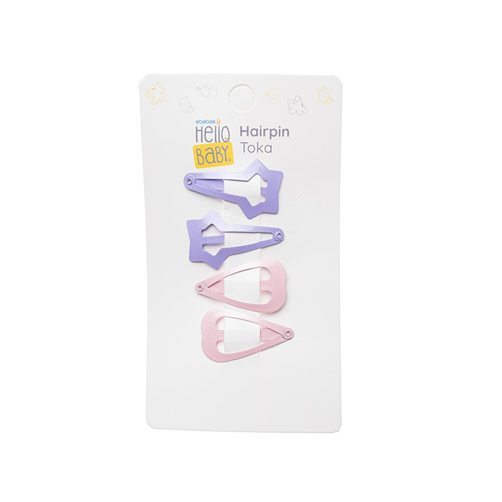 Kalp ve Yıldız Çıt Çıt Toka Kız Bebek