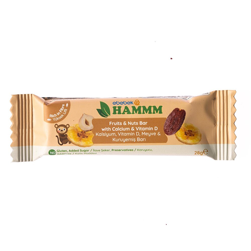 Kalsiyum & D Vitamin Bar 28 gr